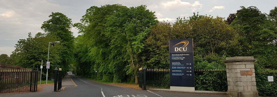 DCU Ballymun Road entrance